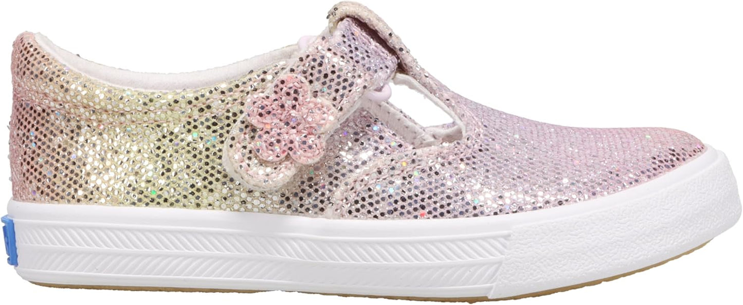 Keds Girl's Daphne Sneaker: Classic T-Strap for Comfort