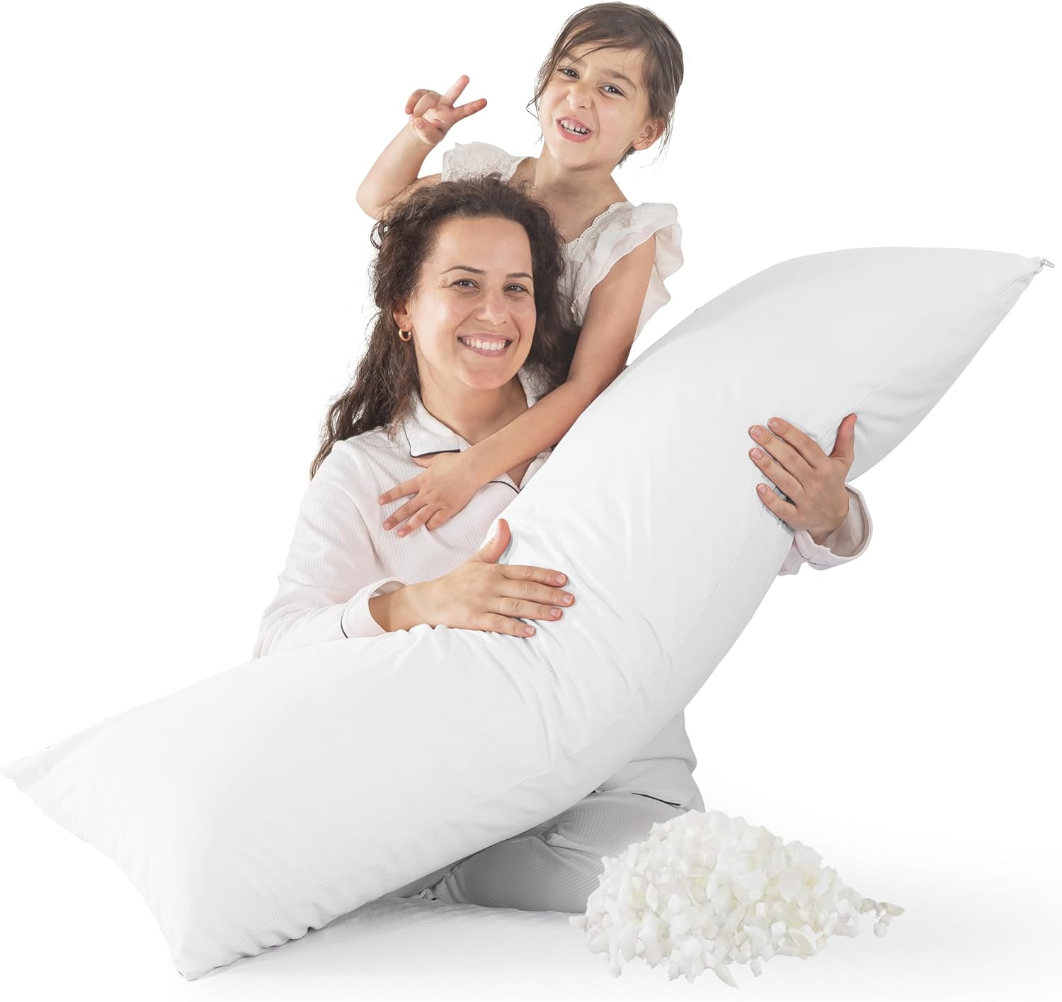 WhatsBedding Memory Foam Body Pillow for Ultimate Comfort