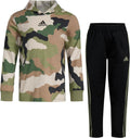adidas Boys Camo Fleece Hoodie Set