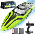 RC Boat with LED Light and Self-Righting Speed - 20+ MPH