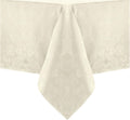 Caiden Elegance Damask Tablecloth 60in x 144in - Stain & Water