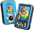 4K Underwater Camera Snorkeling 11FT Waterproof Camera - Compact 64MP