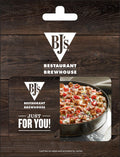 BJ's Restaurant & Brewhouse Gift Card for Food and Beverages