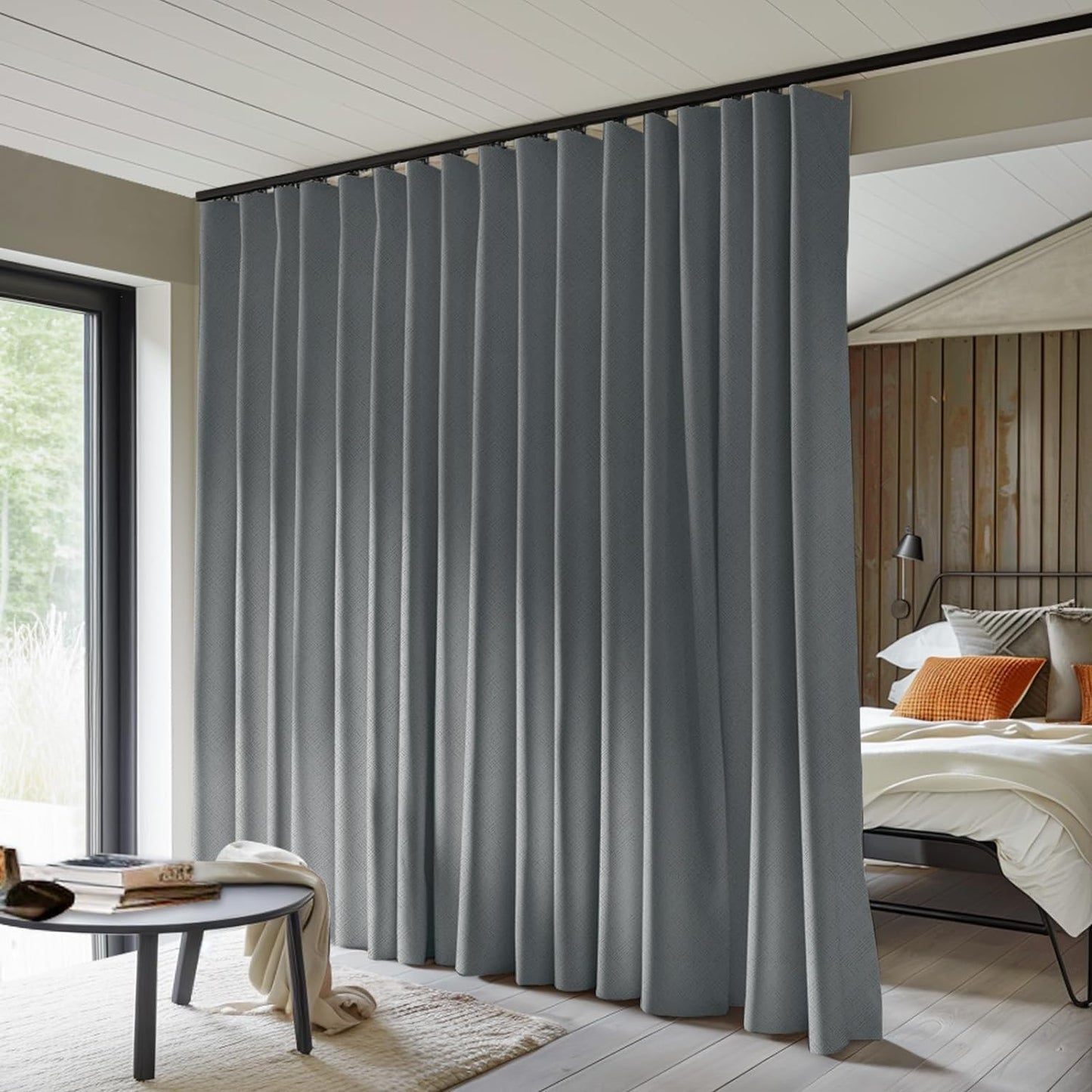 Room Divider Curtains for Total Blackout and Noise Reduction