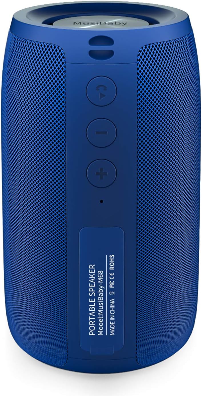 Portable Waterproof Bluetooth Speaker - Booming Bass - 24H Playtime