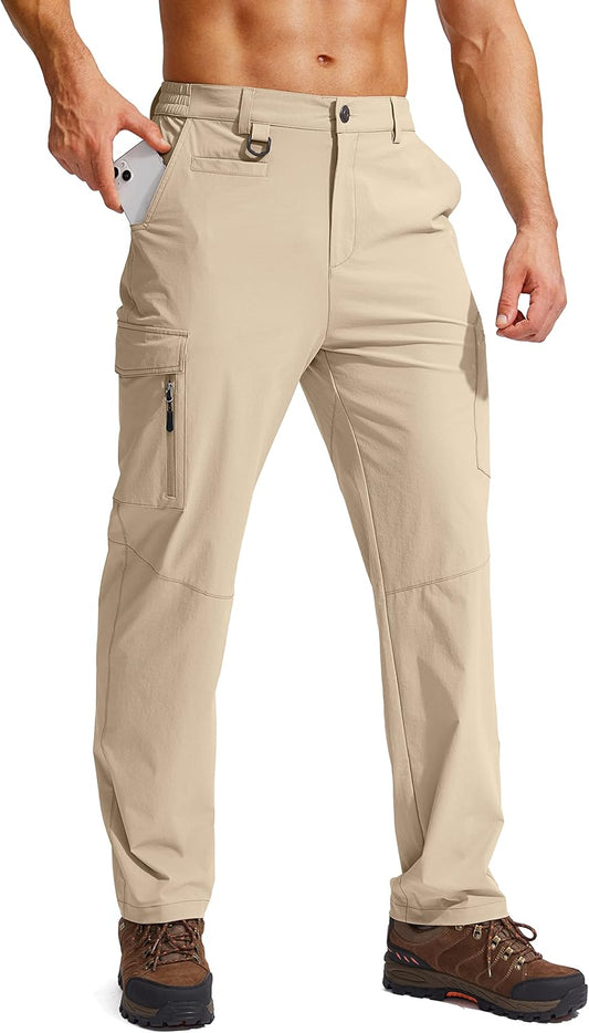 G Gradual Men's Hiking Cargo Pants Lightweight Quick Dry Tactical