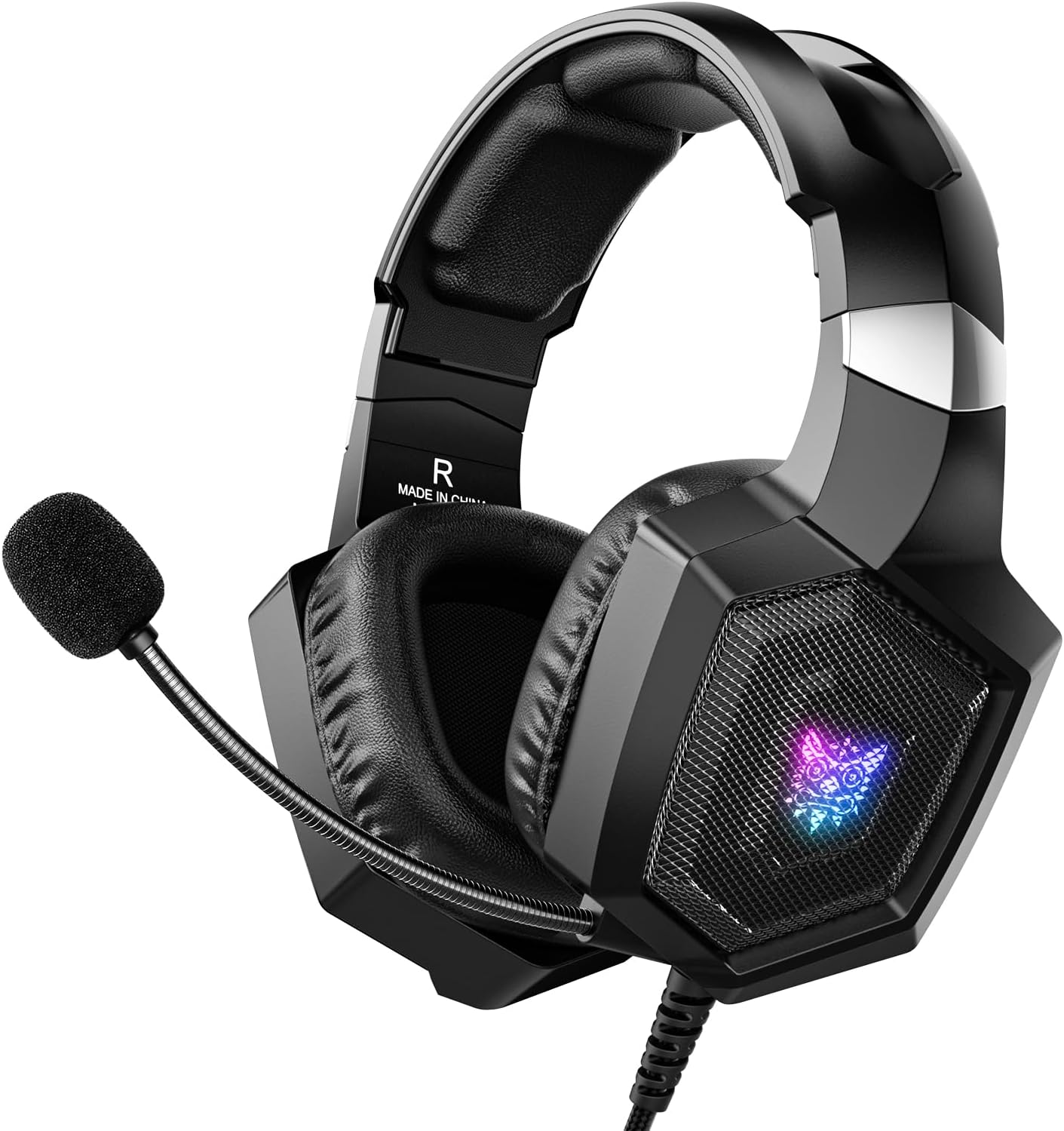 Nanddi Gaming Headset with RGB Lights
