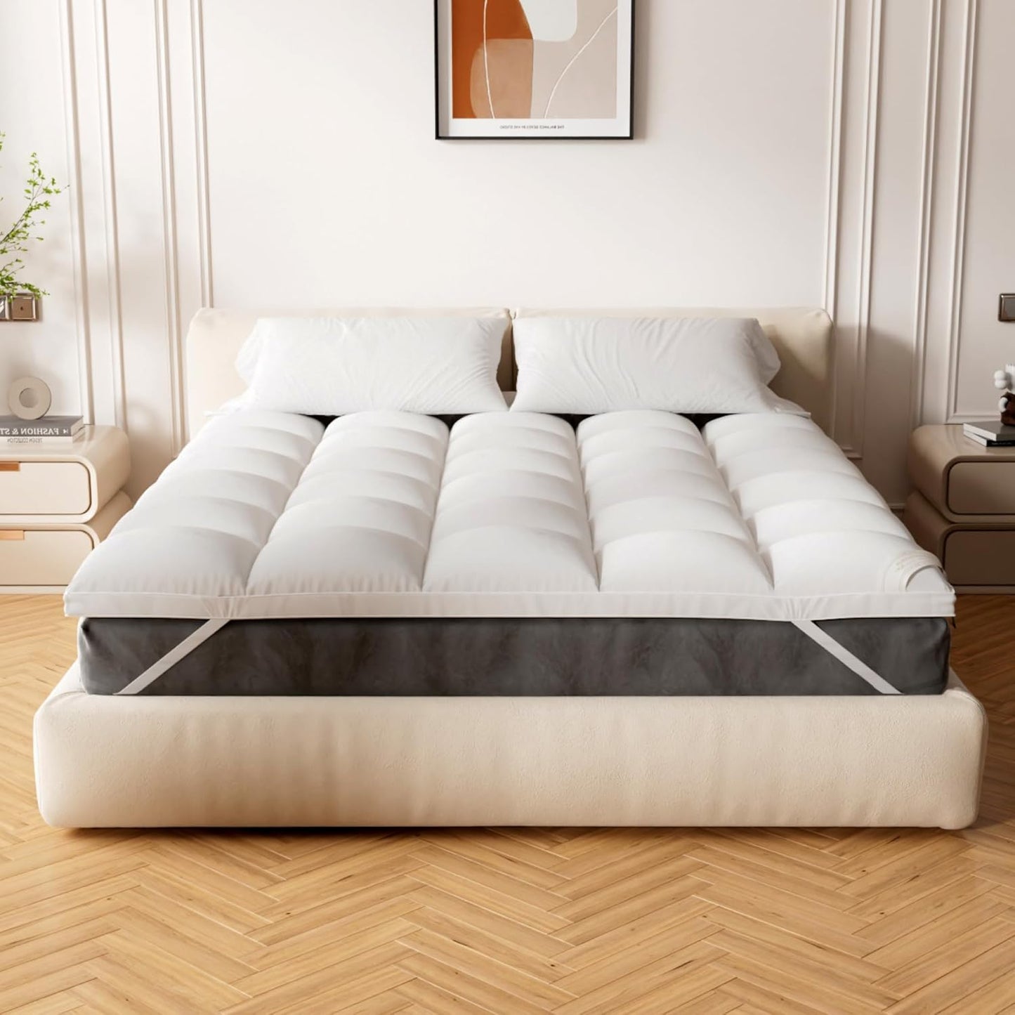RV Short Queen Mattress Topper for Ultimate Sleep Comfort