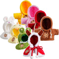 Cape & Hoodie Outfit Set for Eilik - 8-Piece Furry Dress-Up Kit
