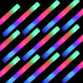 SHQDD Glow Sticks Bulk 50 Pcs 16 in LED Foam Sticks - Bright Giant
