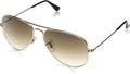 RB3025 Classic Aviator Sunglasses 58mm - Timeless Unisex UV Protection