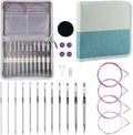 Svartur Tunisian Crochet Hooks Set with Cable - Complete 3mm-10mm