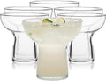 Libbey Stemless Margarita Glasses Set of 6 - Lightweight Party