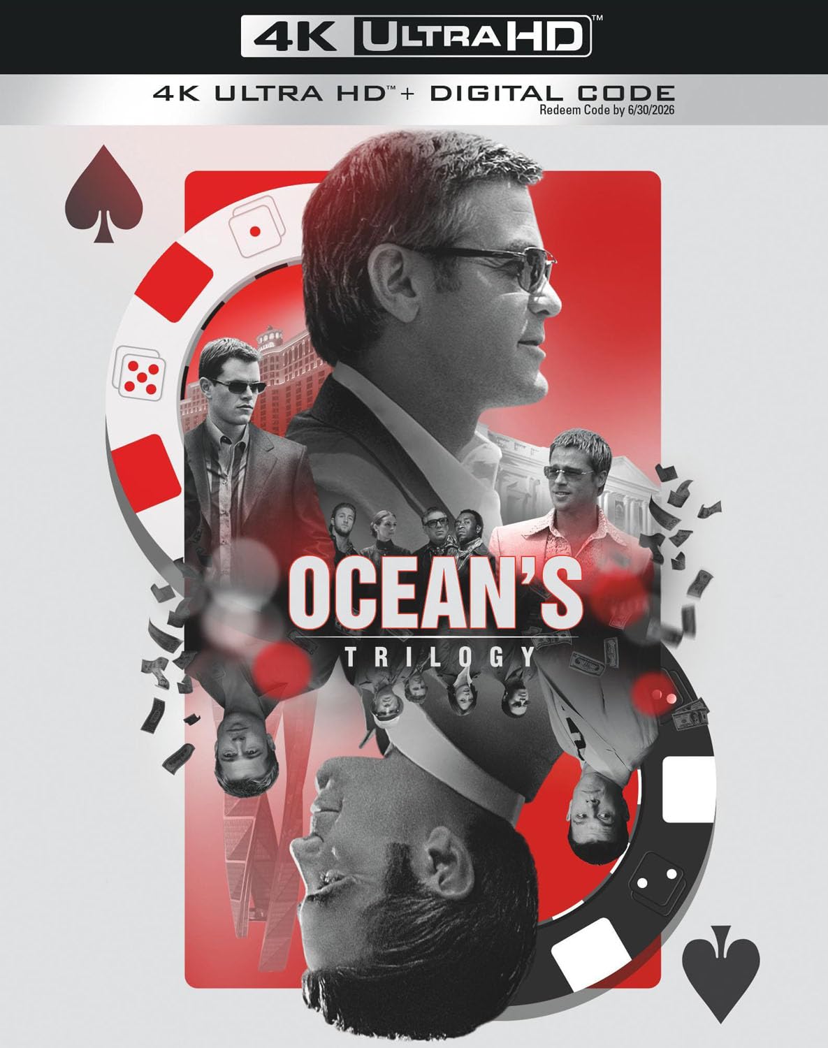 Ocean's Trilogy 4K Ultra HD Digital Collection for Movie Lovers