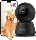 Hugolog 4K 8MP Indoor Pan/Tilt Security Camera - Clear Night Vision