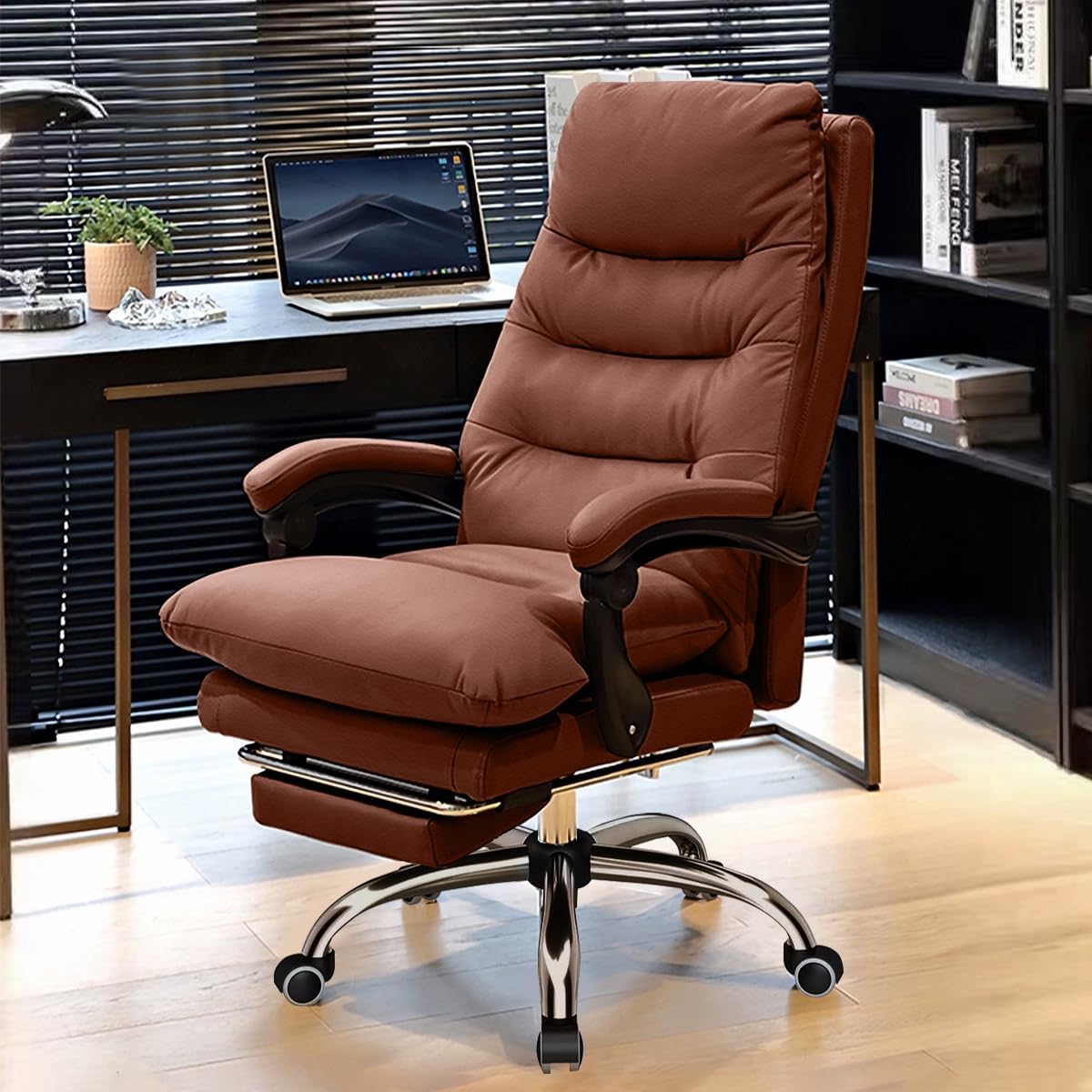 Ergonomic Office Chair with Foot Rest for Ultimate Comfort