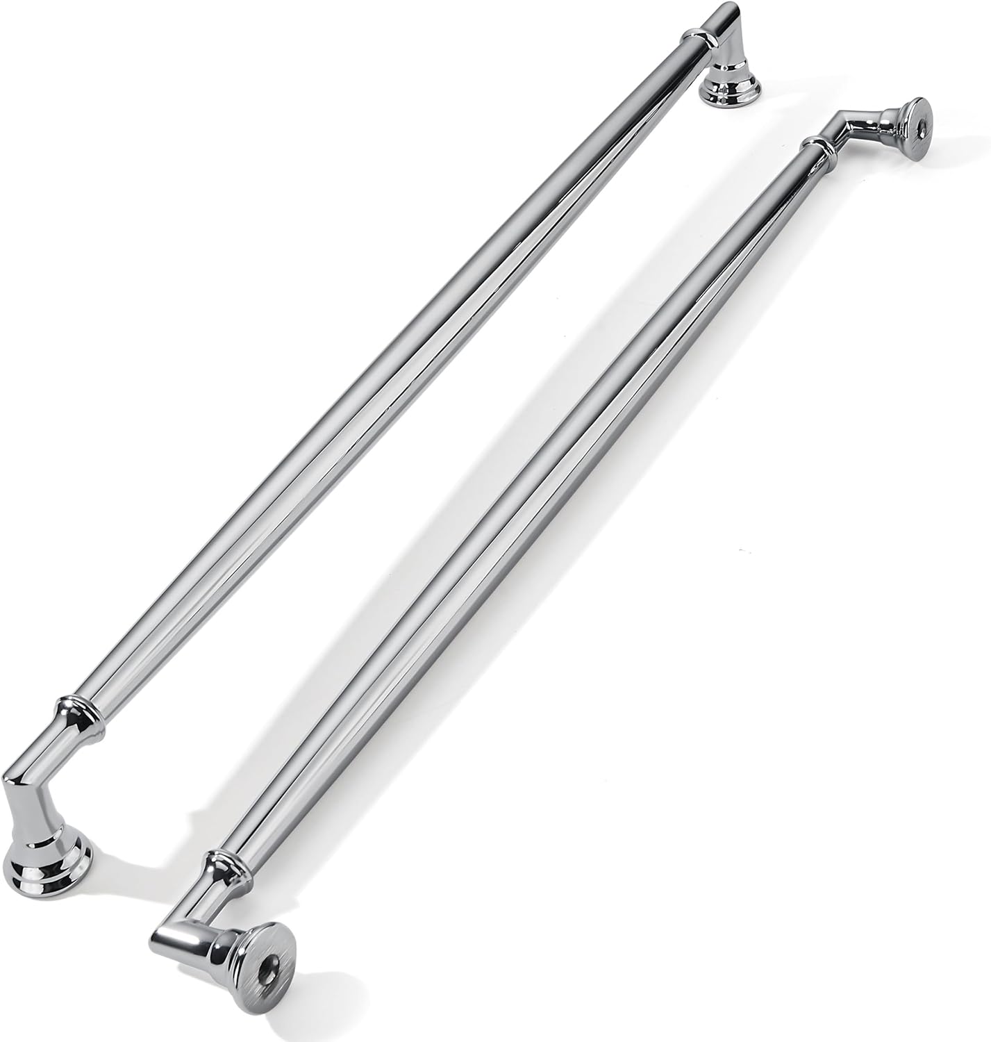 18 Inch Polished Chrome Cabinet Pulls for Heavy Duty Use