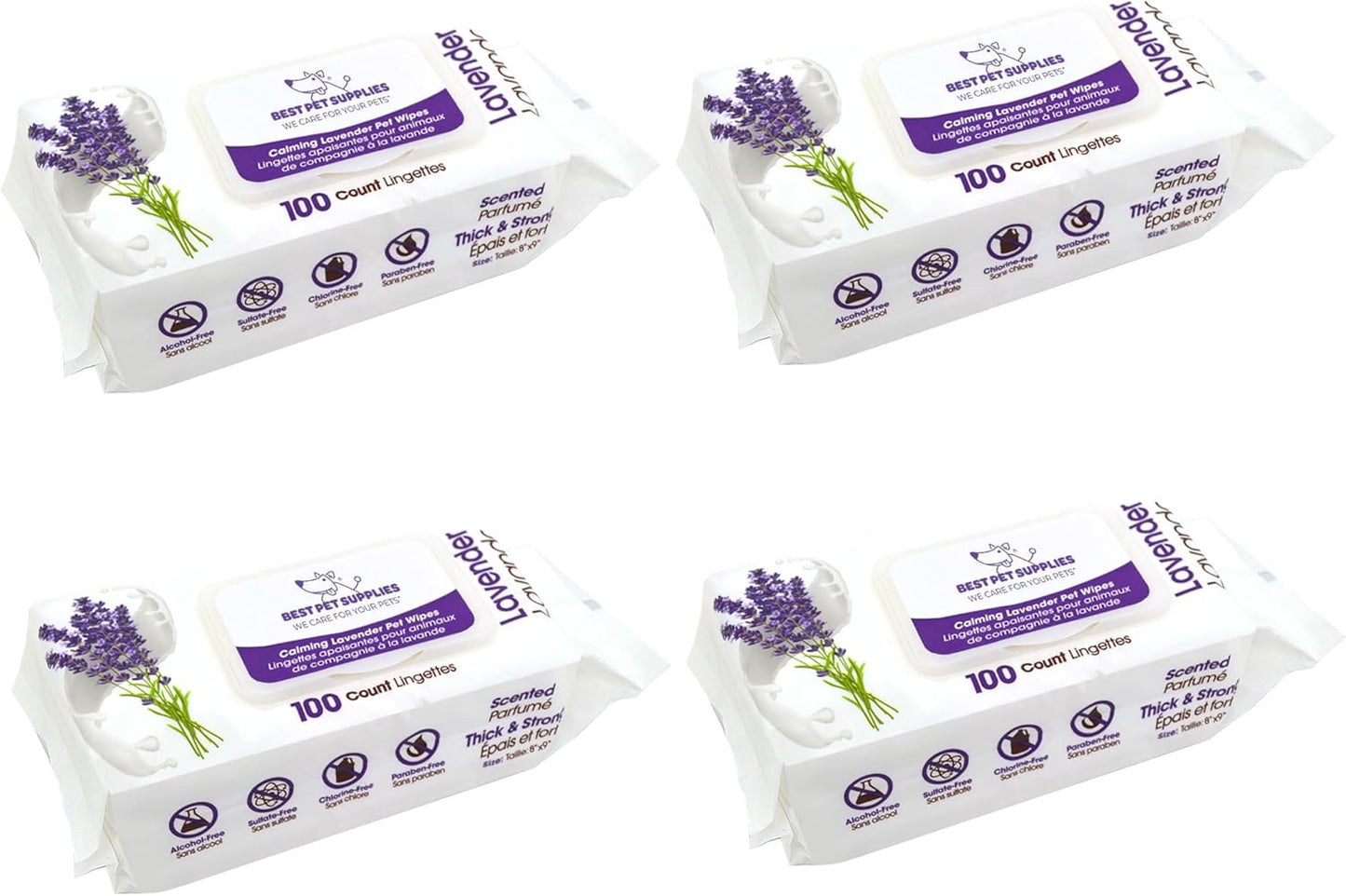 Best Pet Supplies Dog Wipes for Cleaning and Deodorizing Coats