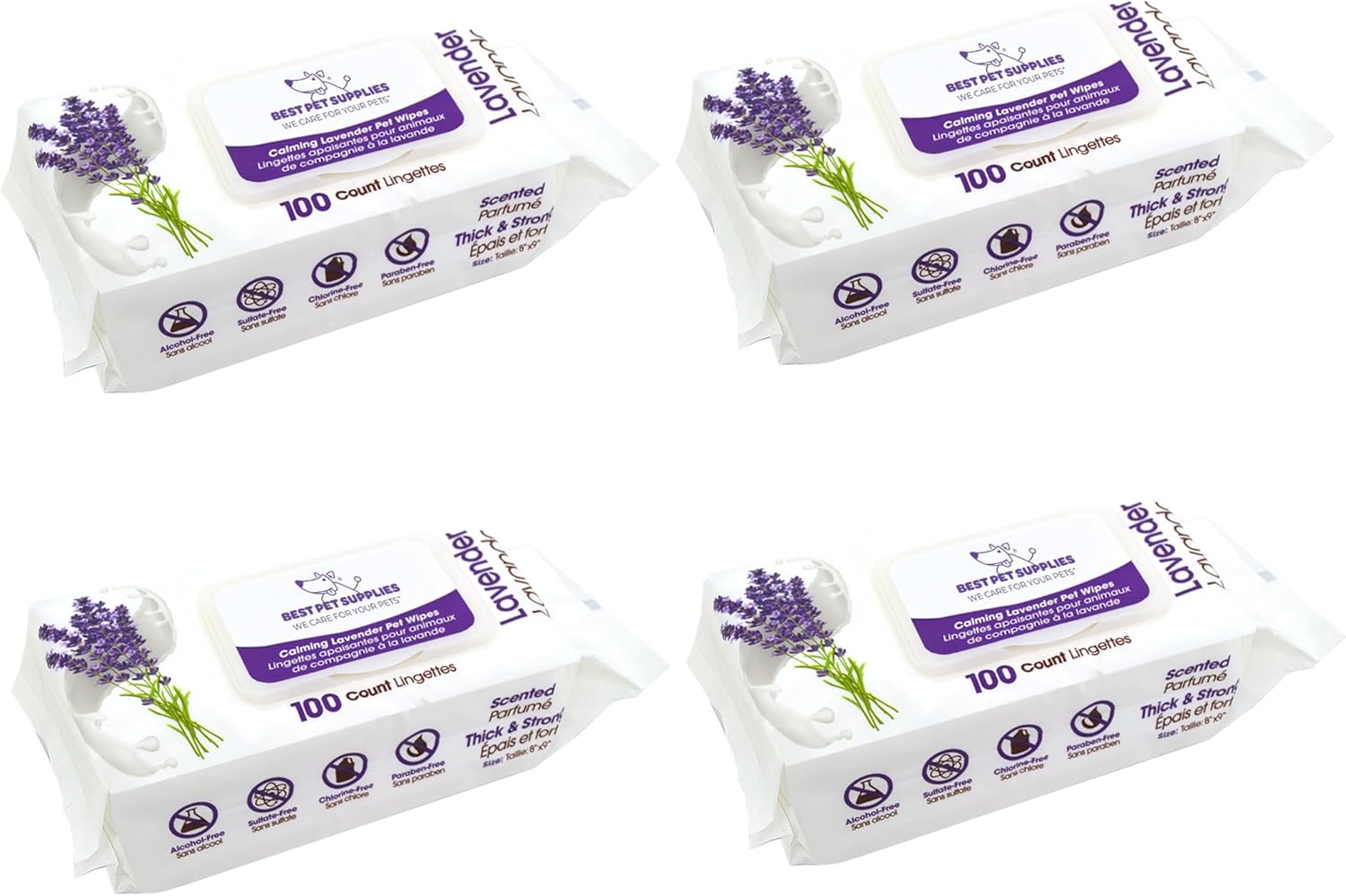 Best Pet Supplies Dog Wipes for Cleaning and Deodorizing Coats