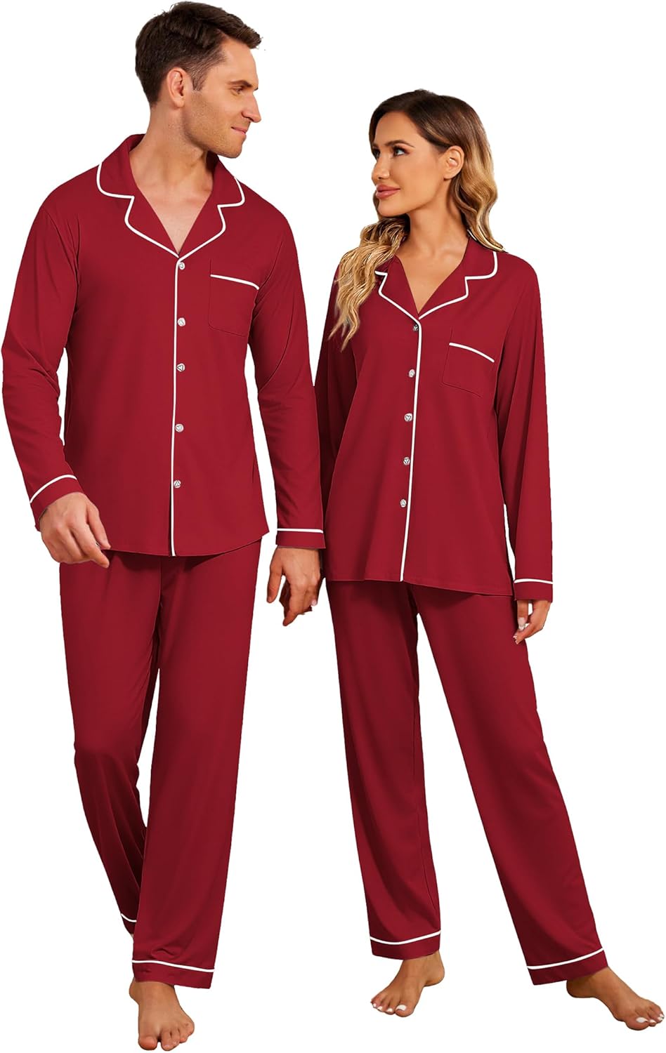 Ekouaer Christmas Family Matching Pajamas for Festive Fun