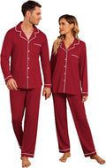 Family Christmas Matching Pajama Set - Soft Long Sleeve Button Down