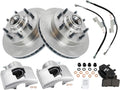 Front Brake Pad and Rotor Kit Compatible with 2001-2002 Chevy/GMC