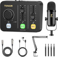 TONOR Podcast Starter Kit POD 1 - All-in-One Podcast Mixer Bundle