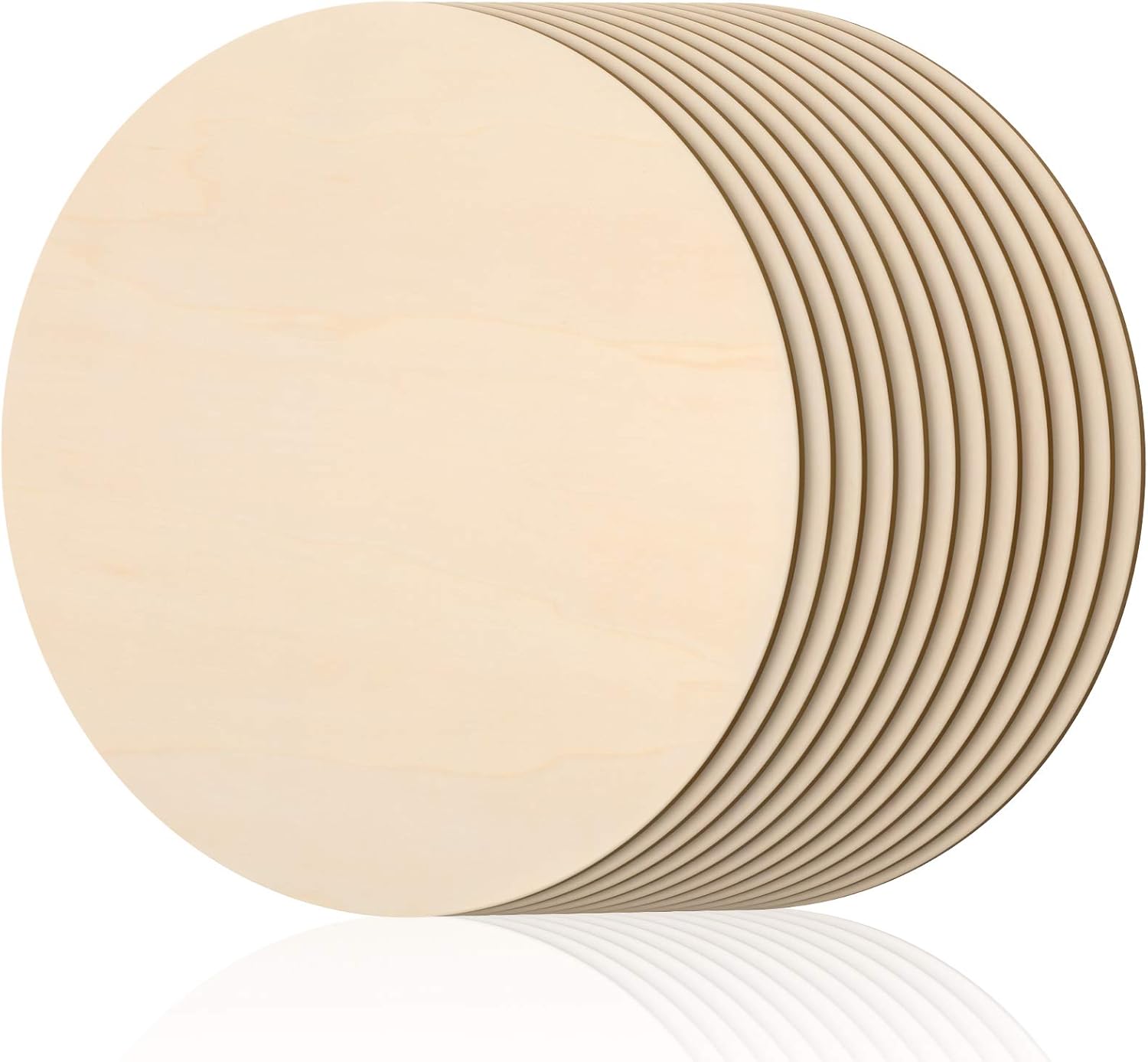 16 Inch Round Wood Circles for Crafts and DIY Projects