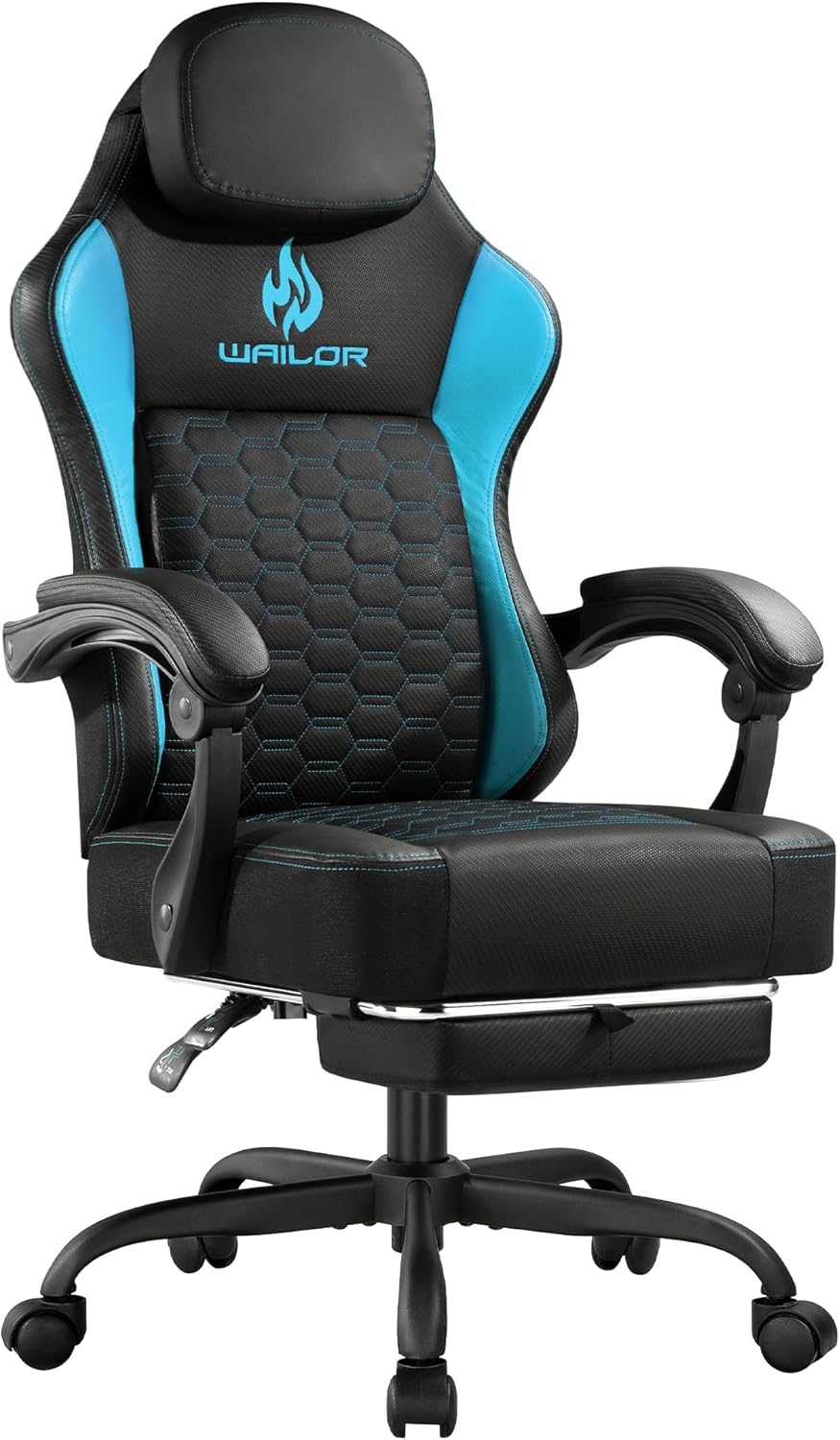 Gaming Chair with Pocket Spring Cushion for Ultimate Comfort