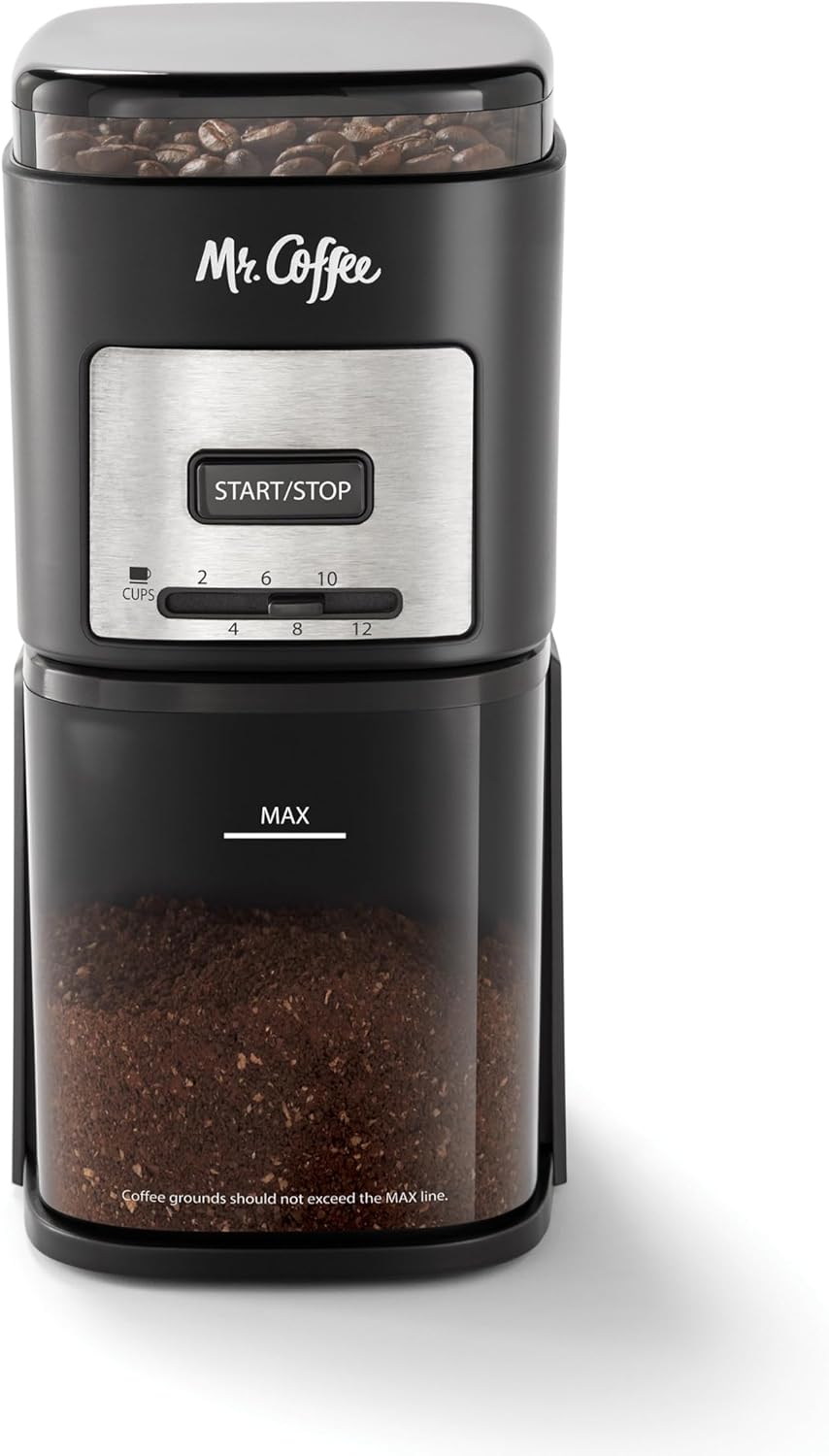 Customize Your Perfect Grind with Mr. Coffee Burr Mill Grinder