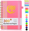Spiral Notebook Journal 5.8in x 8.4in - 300 Numbered Pages
