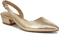 Naturalizer Women's Banks Pump - Low Block Heel Slingback for Comfort