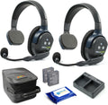 Eartec UL2S Ultralite Full Duplex Wireless Headset for 2 Users - Clear