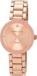 Anne Klein Women's Genuine Diamond Dial Bracelet Watch - Elegant