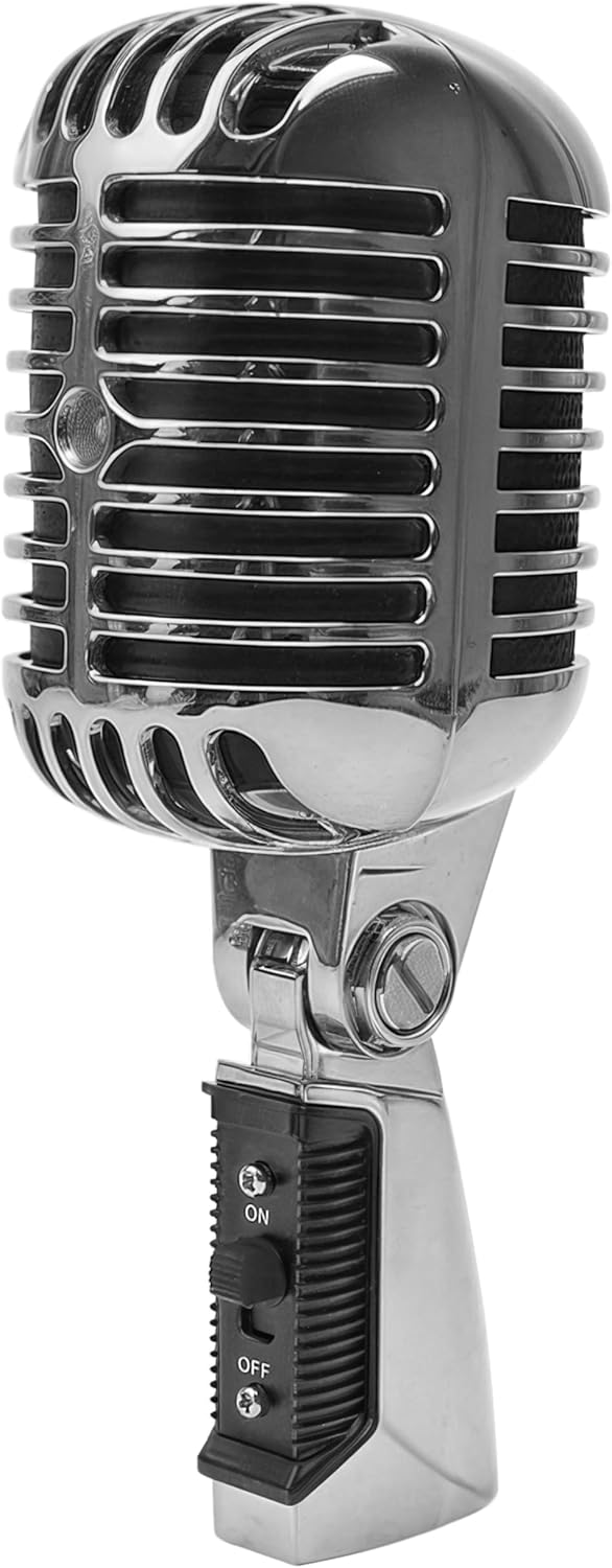 Vintage Microphone for Live Performance and Studio Recording