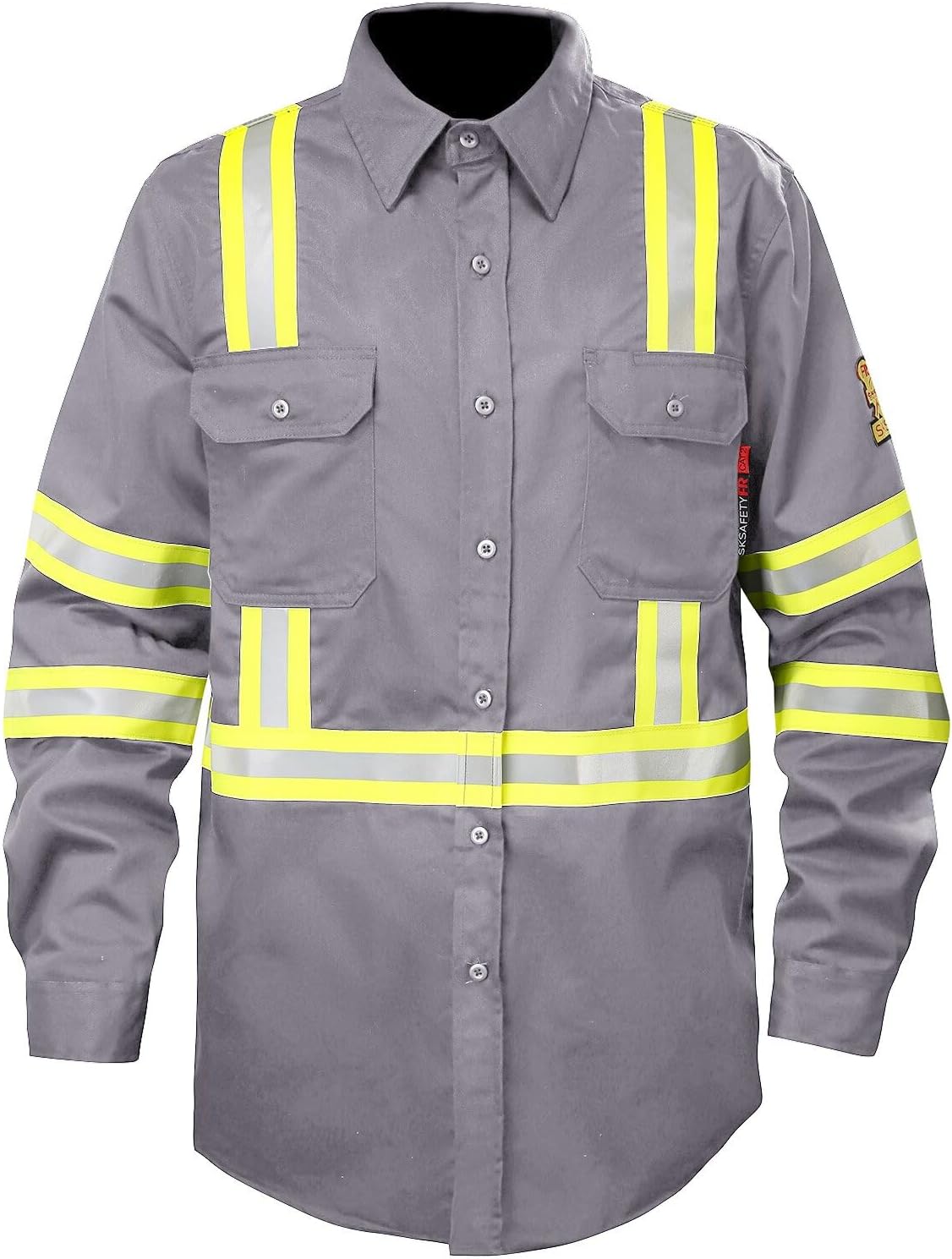 High Visibility Flame Resistant 7oz FR Shirts for Men
