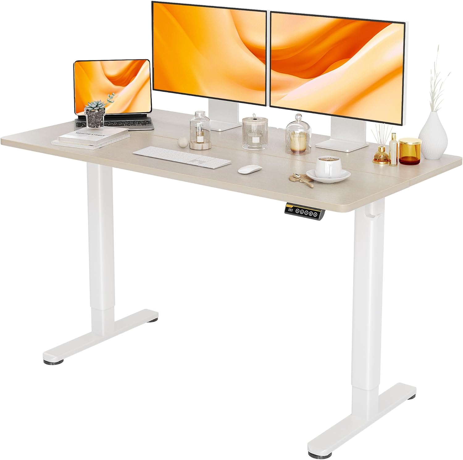 Claiks Electric Standing Desk for Ergonomic Home Office Setup