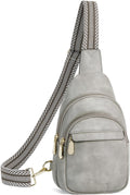 Small Sling Bag for Women Leather Crossbody Fanny Pack - Travel Ready