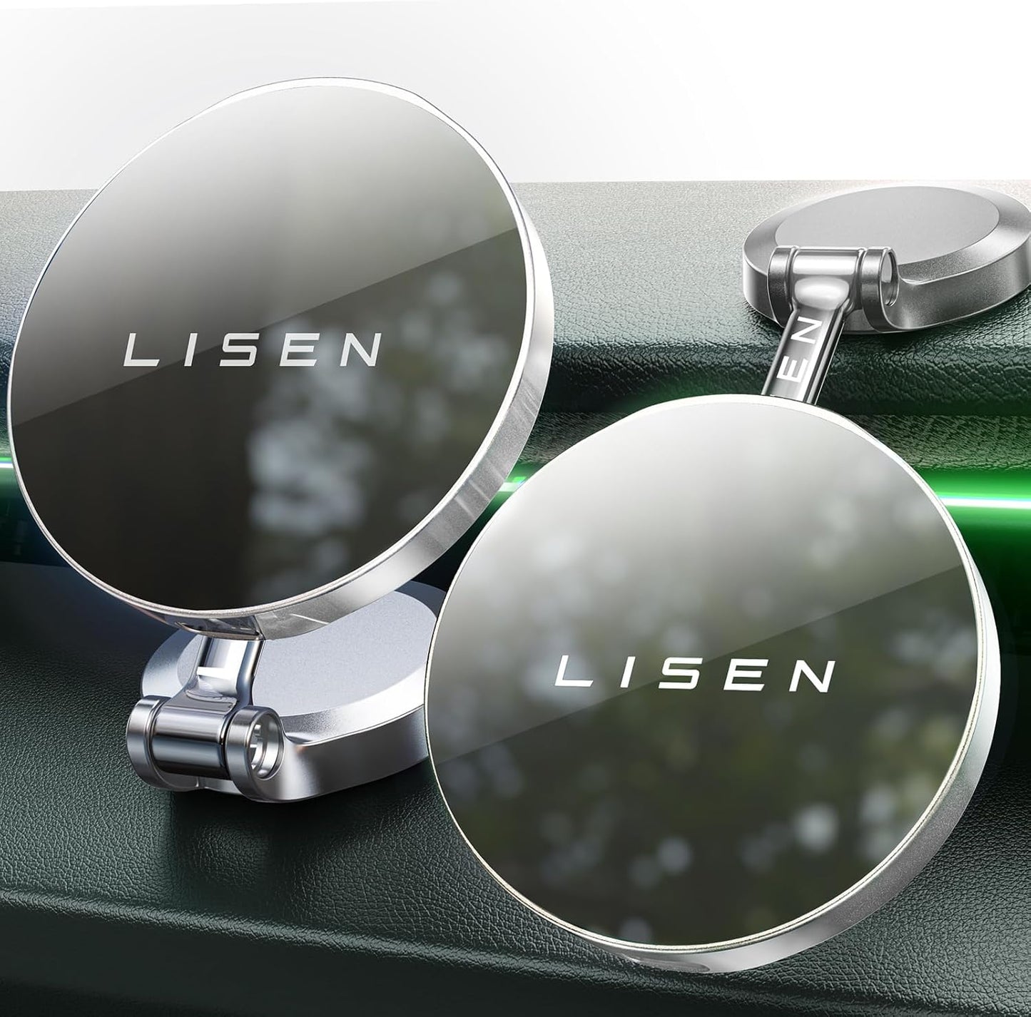 LISEN Magsafe Car Mount Charger for iPhone 16 - 15W Fast Charge