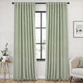 ANRODUO Sage Green Room Darkening Curtains 96 in - Soft Thermal Drapes