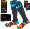 8000mAh Heated Socks for Men Women with App Control for Winter
