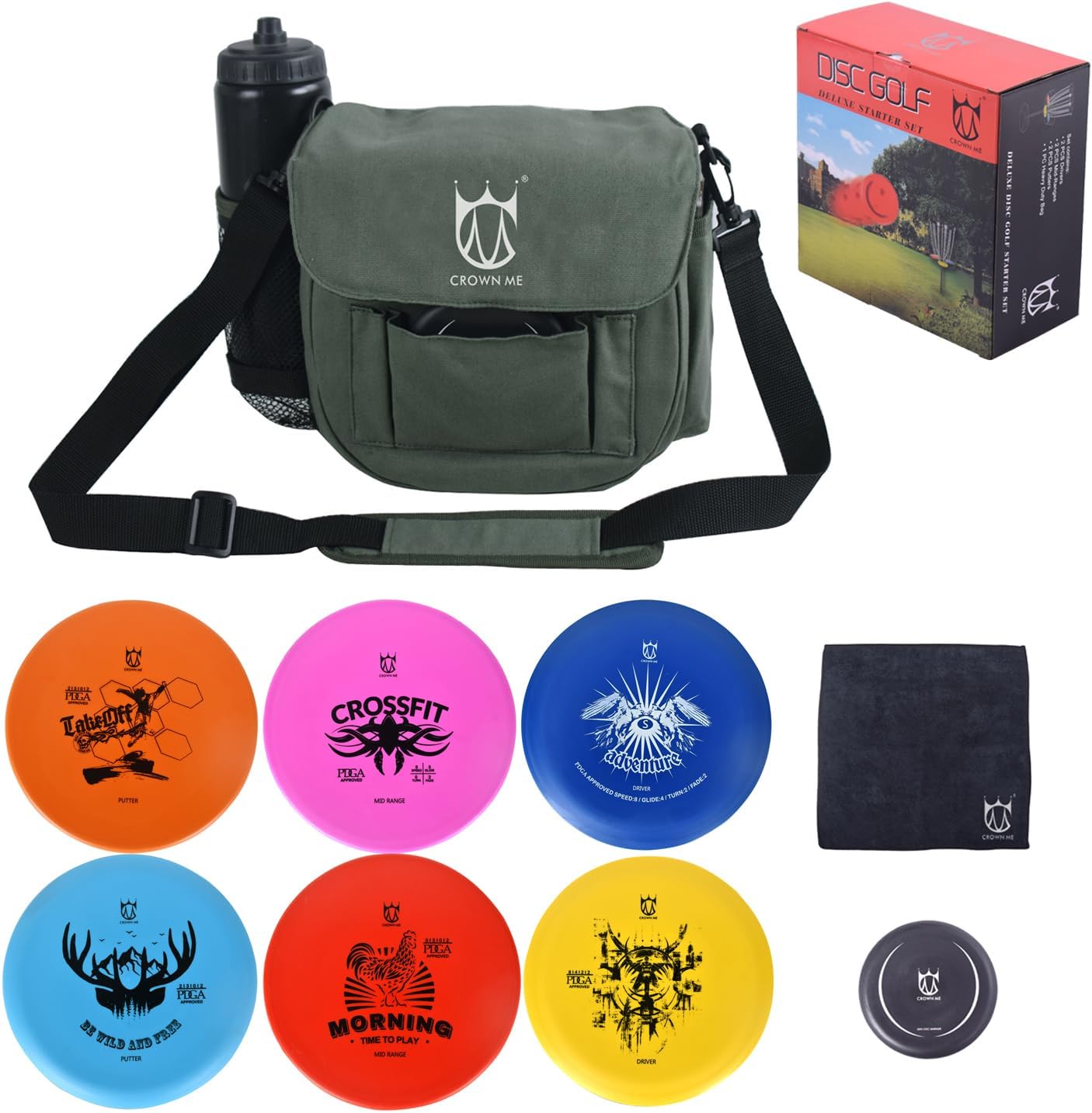 CROWN ME D05 Disc Golf Set: Master Your Game