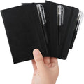 Pocket Notebook 3-Pack 3.75 x 5.7 in - Durable Leather Pocket Journal