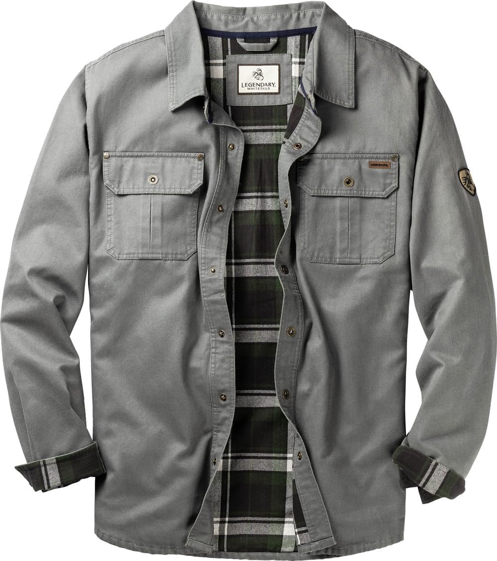 Legendary Whitetails Men's Flannel Lined Shirt Jacket Review