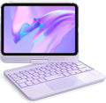 GreenLaw Keyboard Case for iPad mini 7 & 6 8.3in - 360 Rotate Backlit