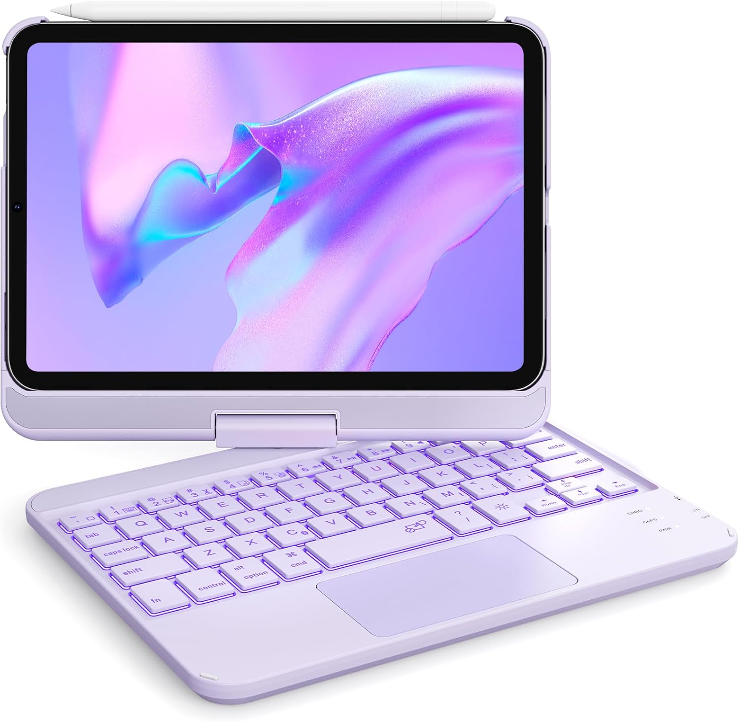 GreenLaw iPad Mini 7 & 6 Keyboard Case with Touchpad & Backlight