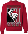 Santa Trump Ugly Christmas Sweatshirt