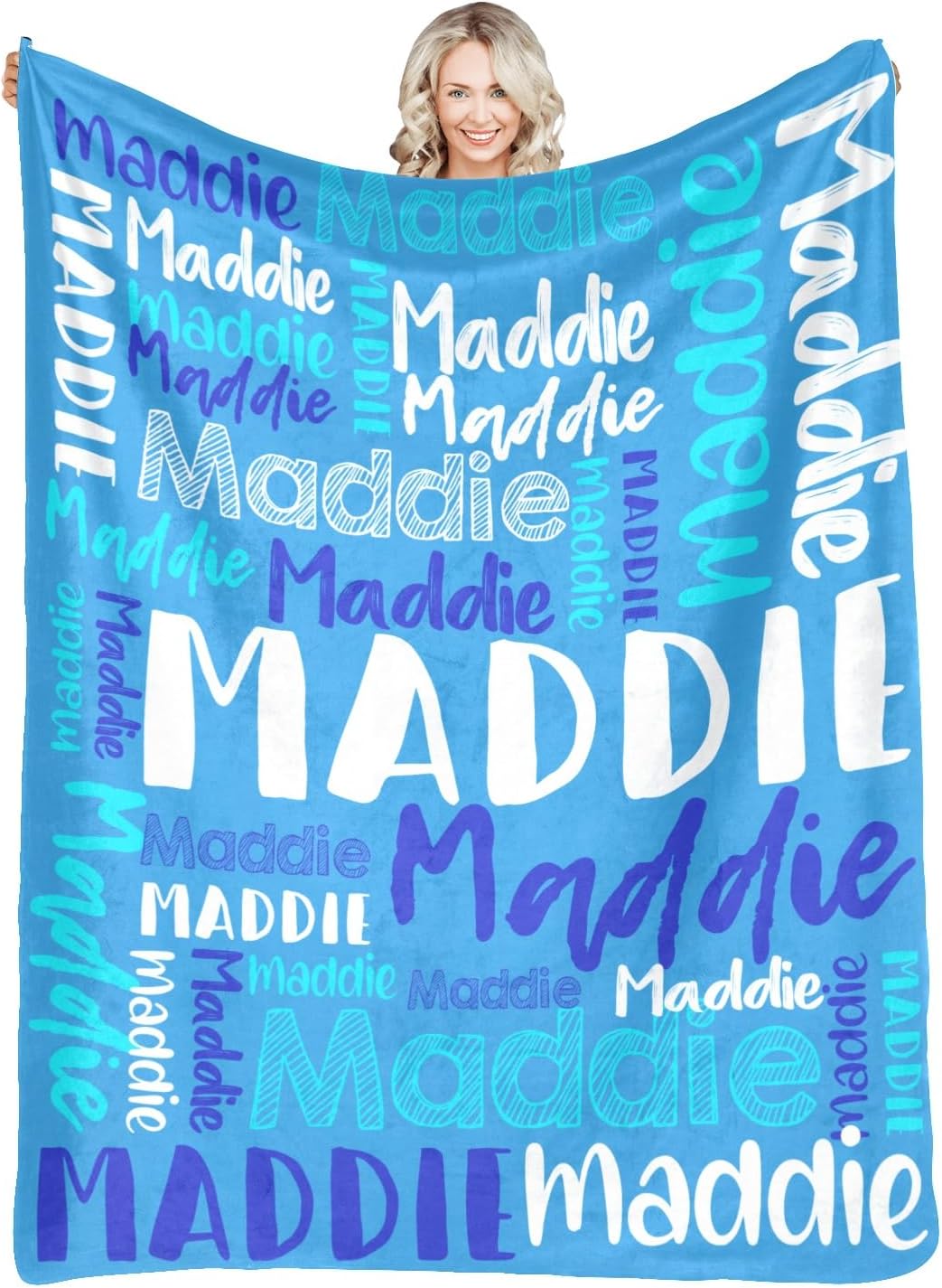 Personalized Blankets for Kids and Adults - Custom Name Throws