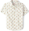 Gymboree Matching Family Short Sleeve Button Up Shirt - Bunny Print
