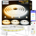 PAUTIX CCT COB LED Strip Light 16.4ft Tunable White - Bright, Even